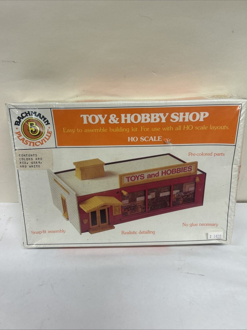 Bachmann 2931 HO Toy & Hobby Shop Building Kit SEALED